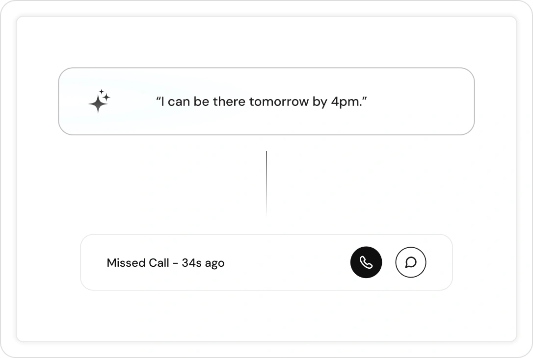 missed call z-10 visual
